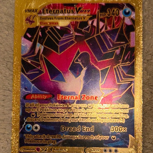 Eternatus V-max gold card. - Picture 1 of 1